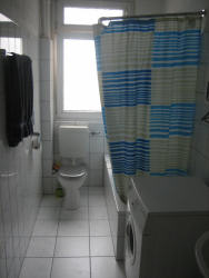 Frankfurt Privatzimmer Reemtsma : Bad