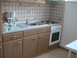 Frankfurt Apartment Pension '72' : K�che