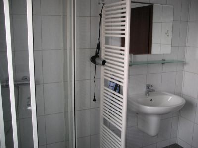Kassel Pension Marina : Etagenbad, -Dusche/WC