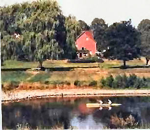 Wahmbeck bei Kassel - Weserbergland: Pension an der Weser