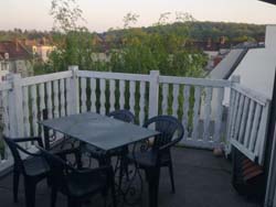 Kiel Ferienwohnung Buitmann: Terrasse Blick