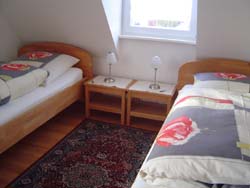 N�rnberg Ferienhaus / Appartement Gumann: Schlafzimmer Appartement II
