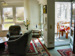 Weimar Ferienwohnung 'Am Waldesrand': Wohnzimmer