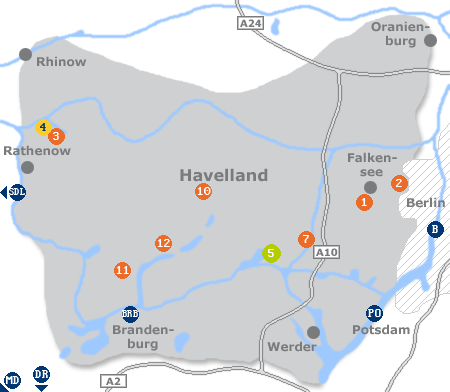 Get Havelland Kartenansicht Background