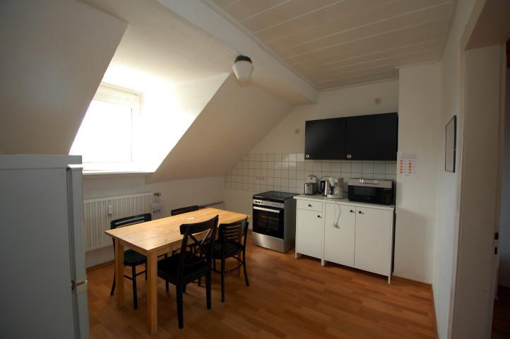Mülheim Monteurzimmer Hauskampstraße: Küche des Monteurzimmers