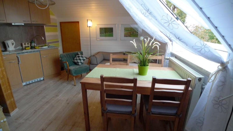 Rheinberg Ferienwohnung Kirchstraße: Wohnküche der Ferienwohnung