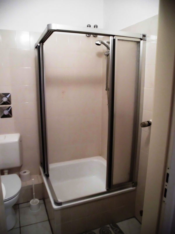 Zwickau Ferienwohnung Oberplanitz: Dusche Wohnung 2