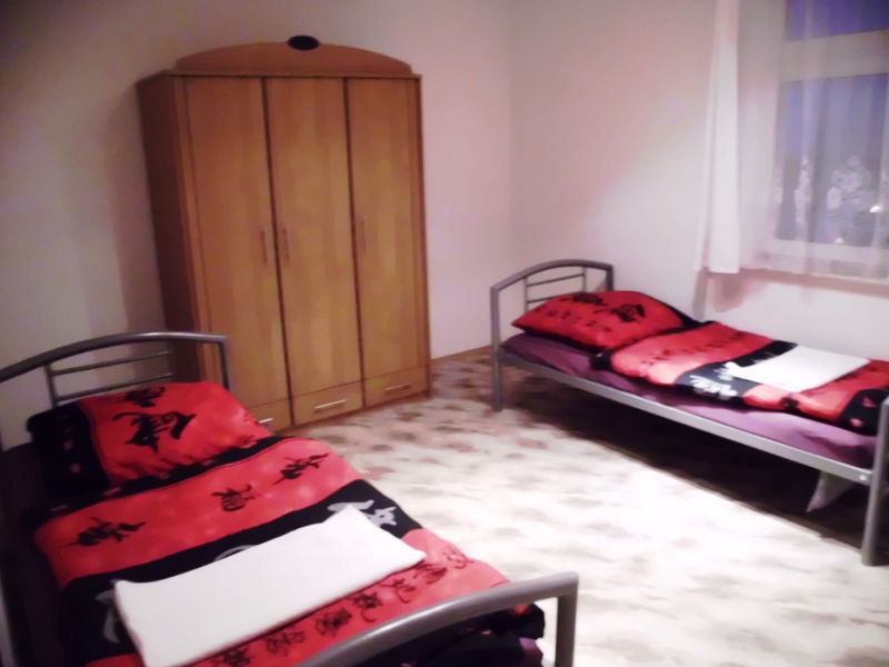Zwickau Ferienwohnung Oberplanitz: Schlafzimmer als Twin Wohnung 2